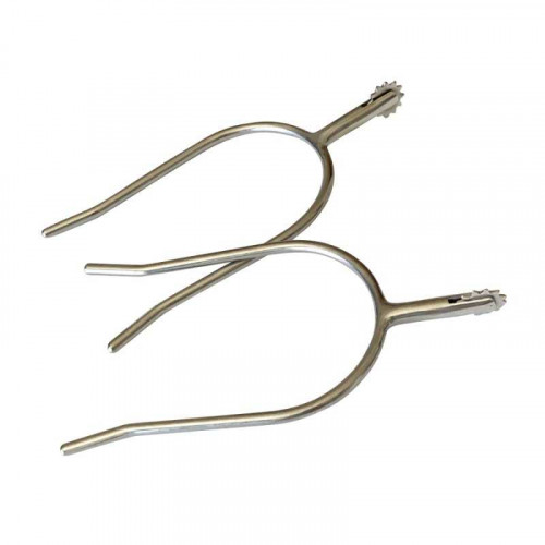 ESPUELÃN DE REJONEO GALLO LARGO CON ESTRELLA INOX 2