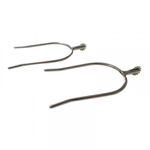 ESPUELÃN DE REJONEO GALLO CORTO CON ESTRELLA INOX 2