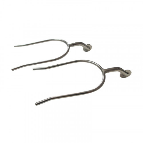 ESPUELÃN DE REJONEO CURVO CON MONEDA INOX 2