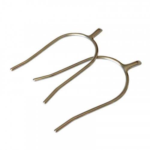 ESPUELÃN DE REJONEO RECTO DE CONTACTO INOX 2