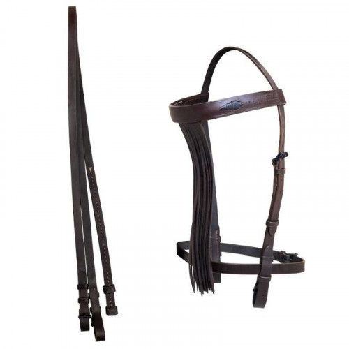 CABEZADA VAQUERA ECONÃ“MICA CON RIENDAS 2