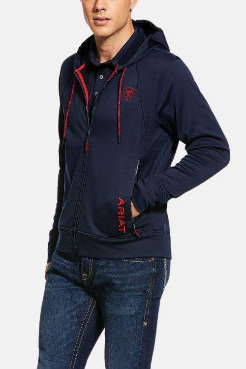 Sudadera ariat keats full zip hoodie hombre