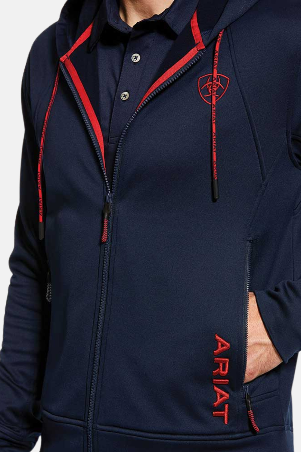 Sudadera ariat keats full zip hoodie hombre