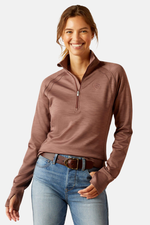 SUDADERA TEAK TEAM 1/2 ZIP NIÑO/A ARIAT