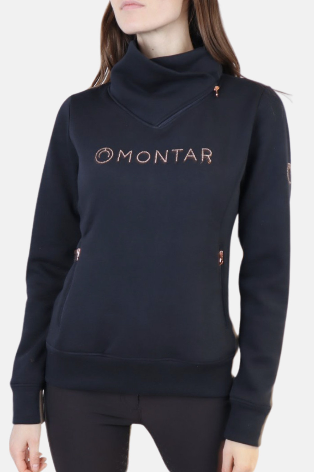 SUDADERA NAJA ROSEGOLD MONTAR