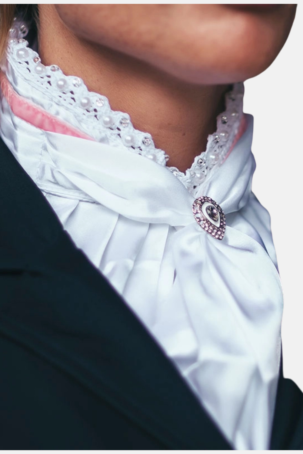 PLASTRON PINK EQUESTRIAN STOCKHOLM