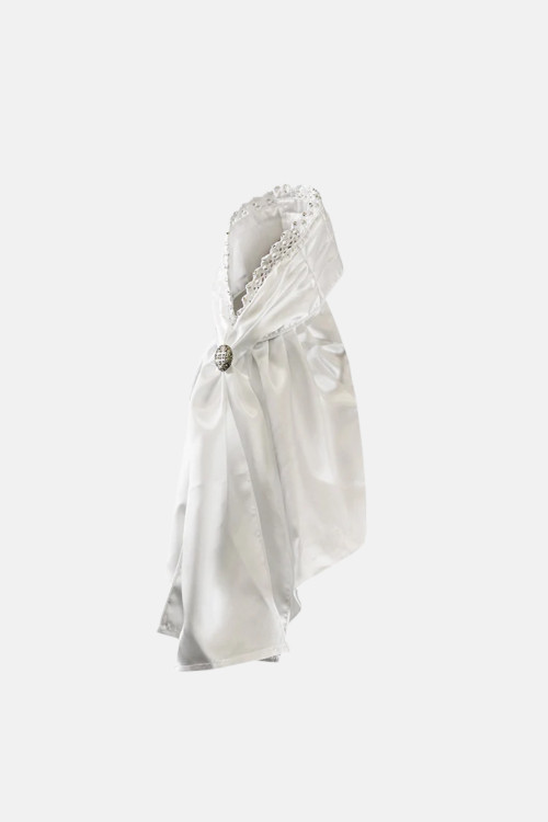 PLASTRÓN QUEEN WHITE PERFECTION EQUESTRIAN STOCKHOLM
