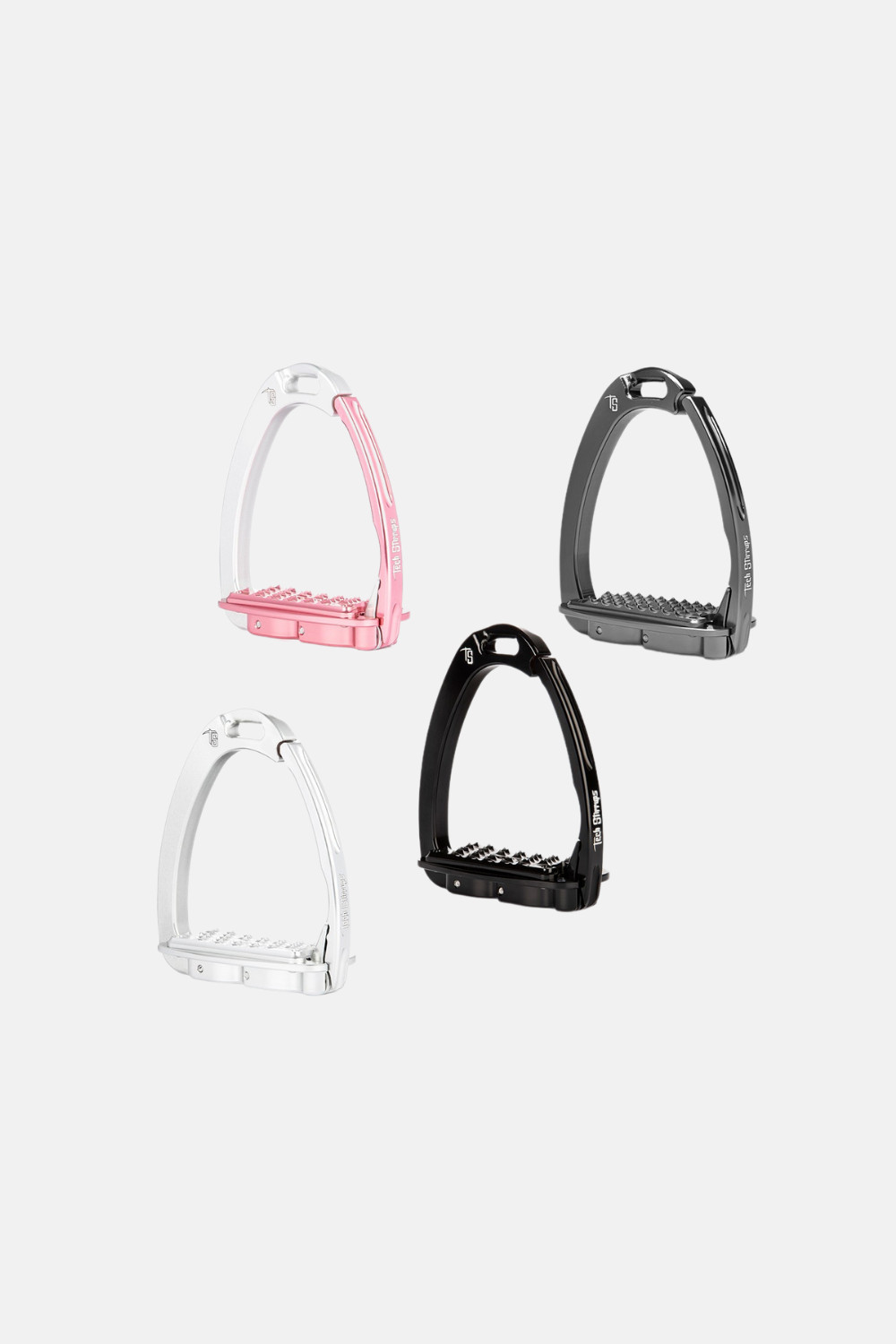 Estribo ingles tech stirrups venice sloped evo seguridad (par)