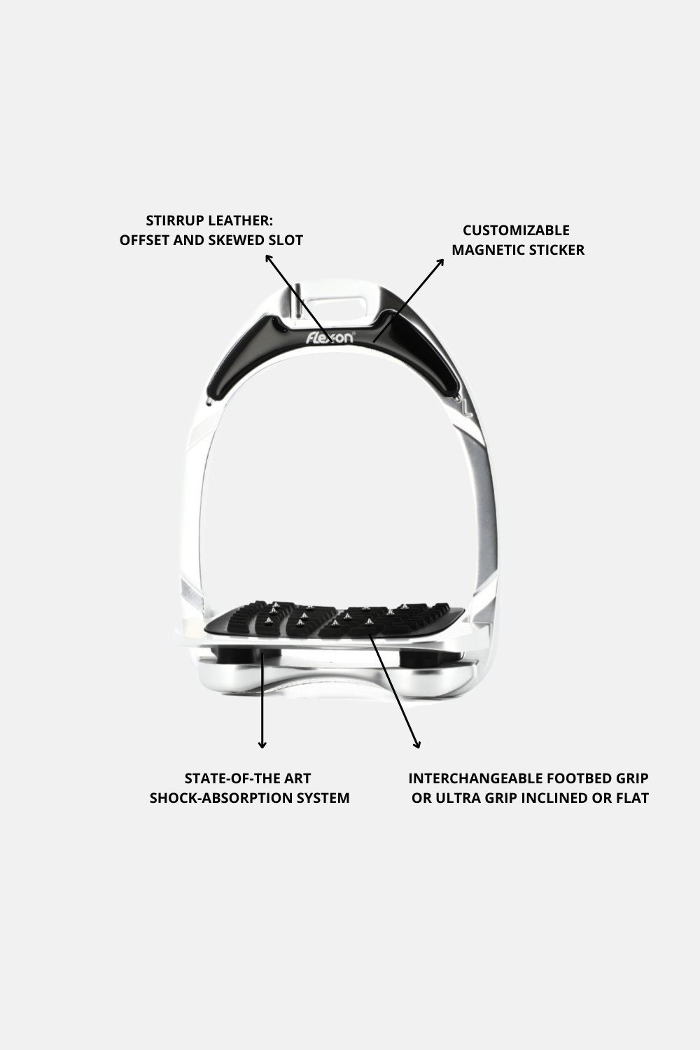 ESTRIBO ALUMINIO FLEX-ON