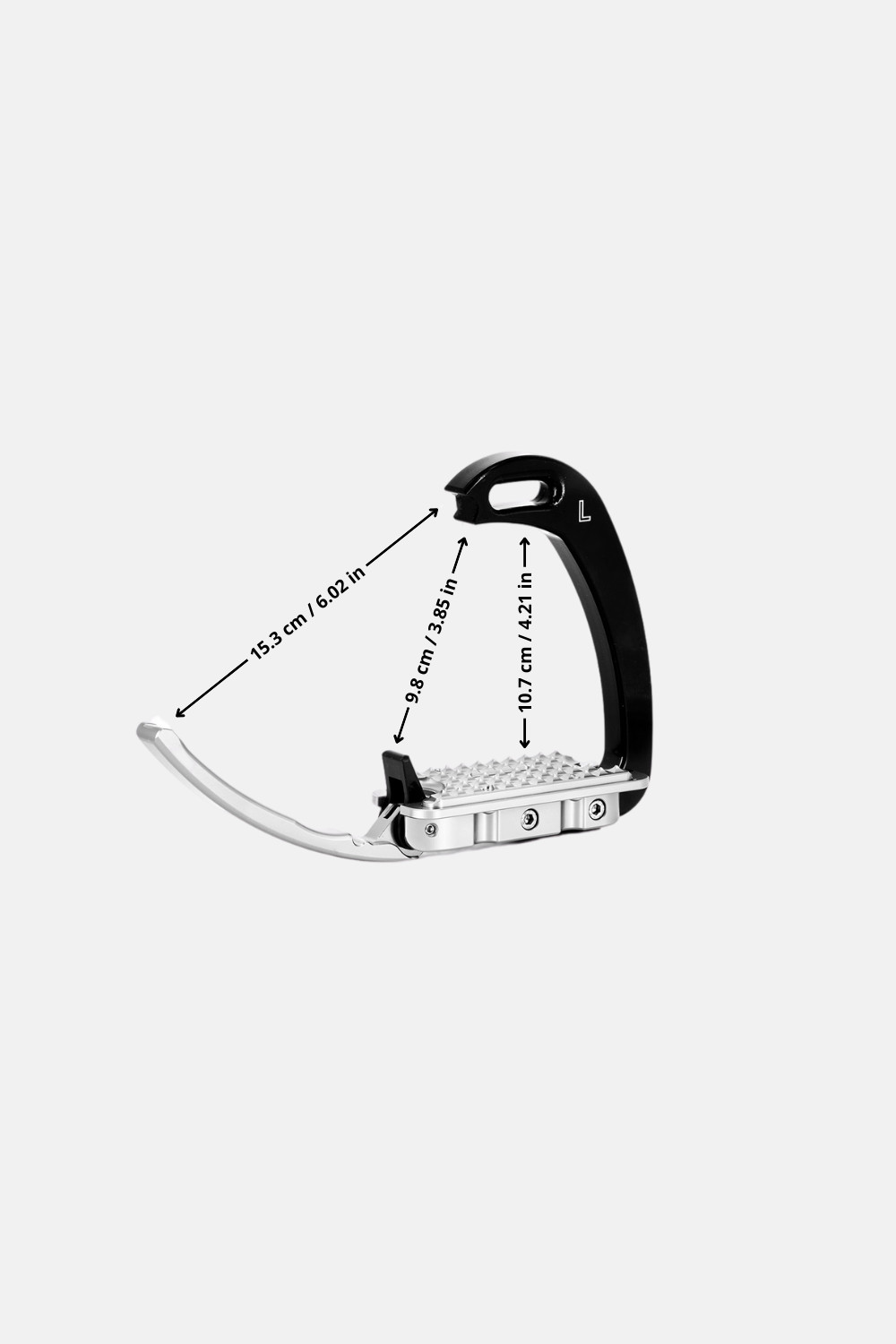 Estribo ingles tech stirrups venice young evo seguridad (par)