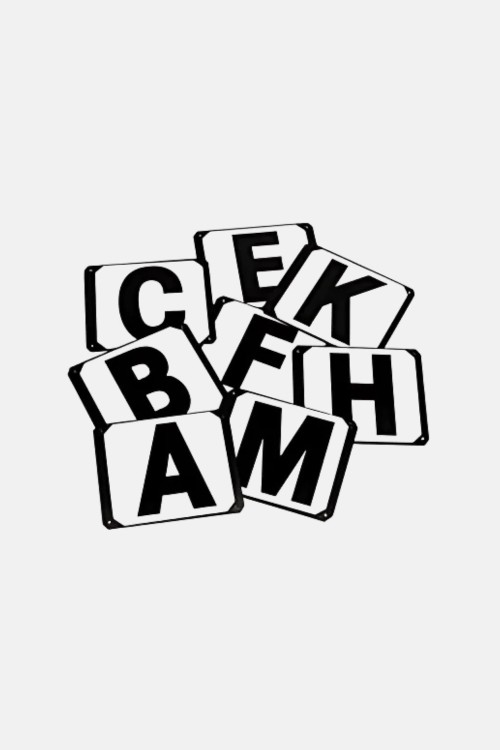 LETRAS PARA PISTA STUBBS HKM