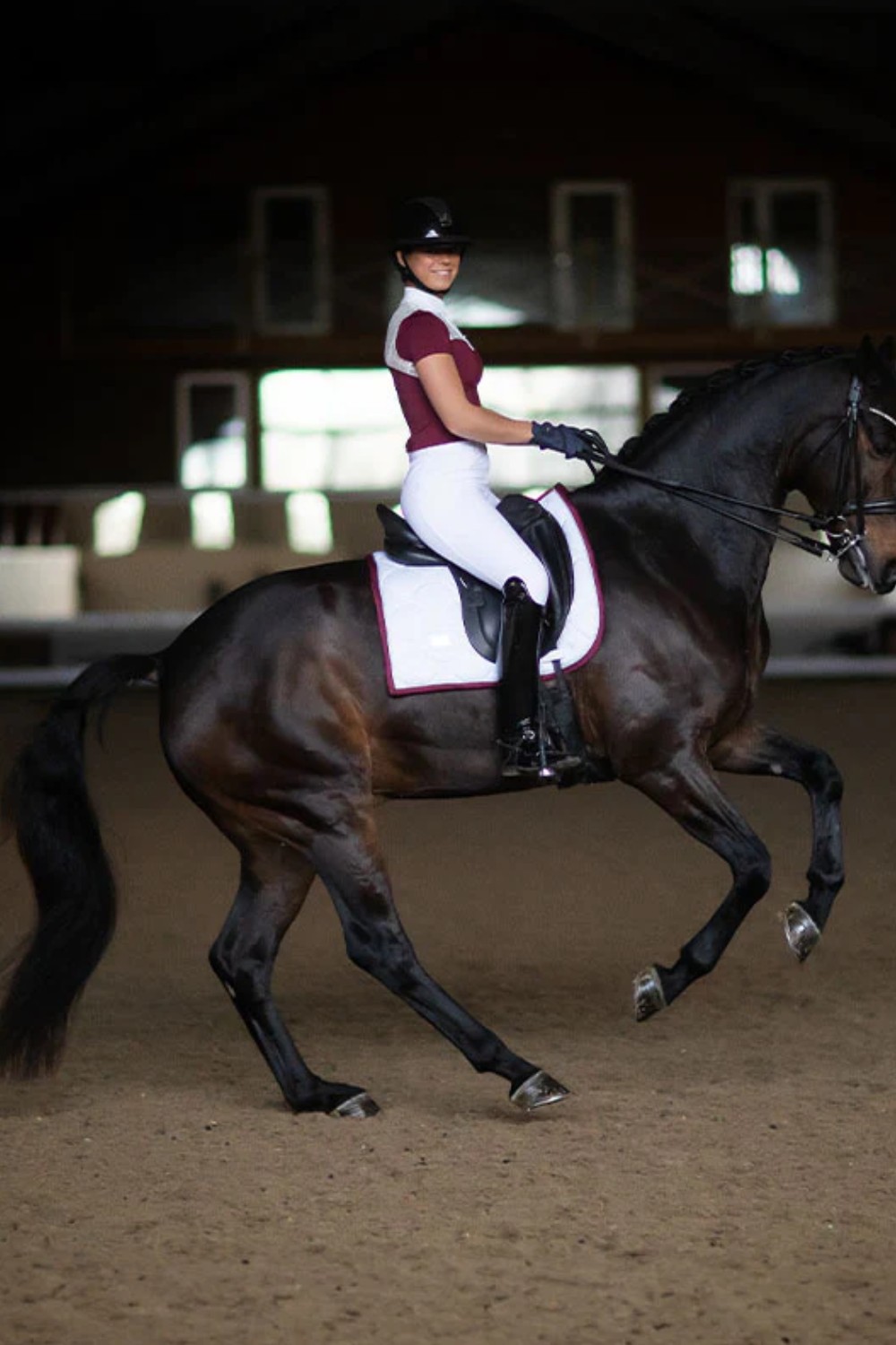 Mantilla White Perfection Bordeaux Equestrian Stockholm