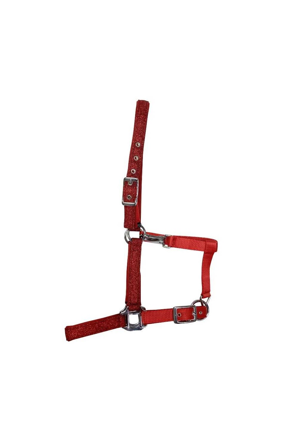 Cabezada de nylon reforzada con purpurina