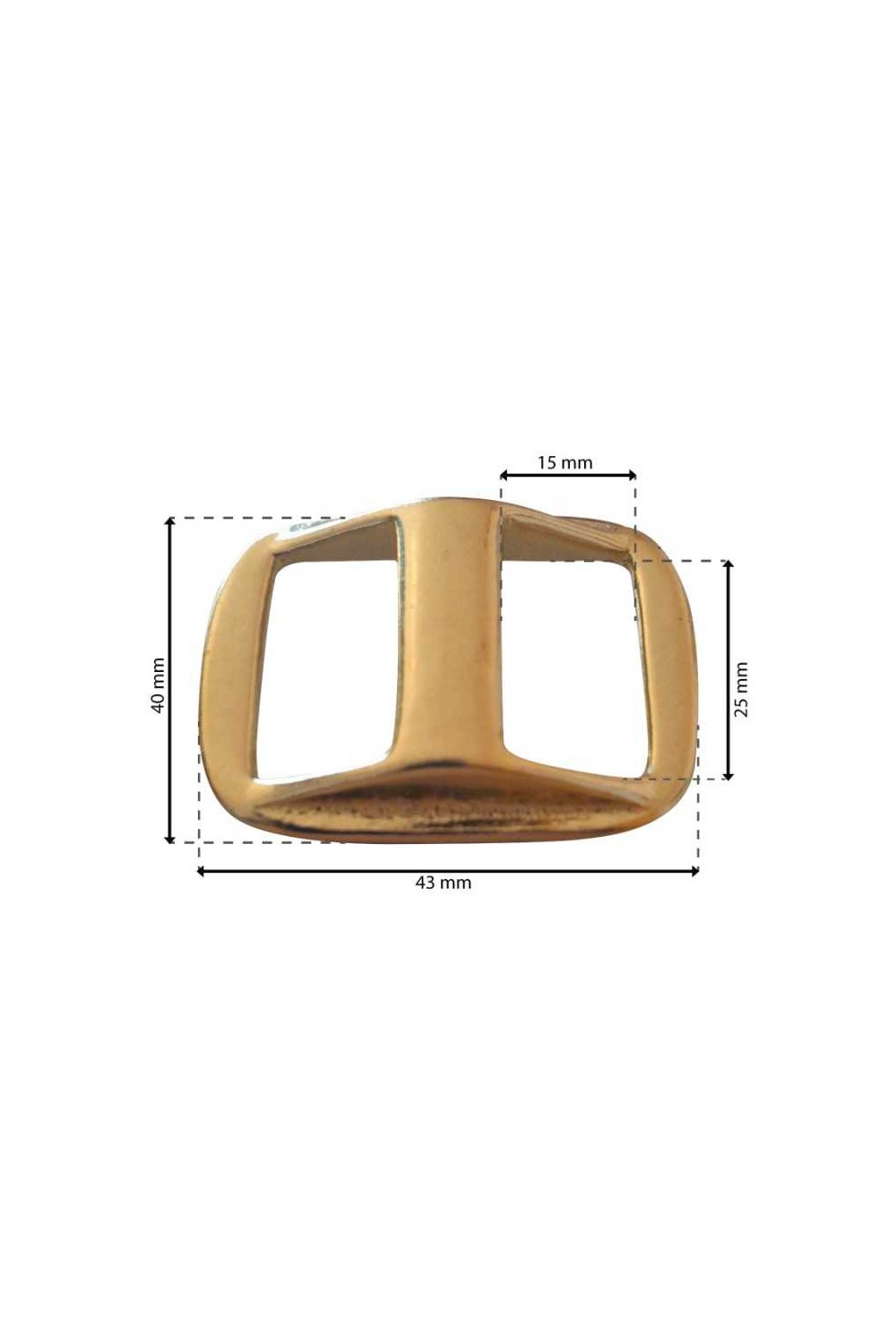 Hebilla Conway de bronce