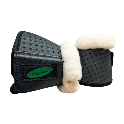 Campana de neopreno perforado y borreguillo (par) 2