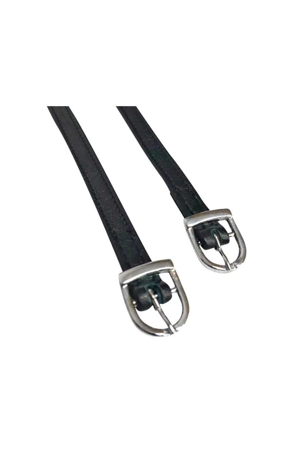 Correas de espuela de cuero con refuerzo en nylon