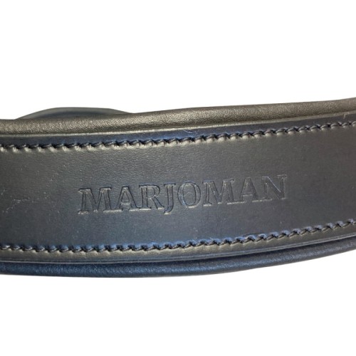 Cabezada para filete con hebillas y piedras en oro rosa 2