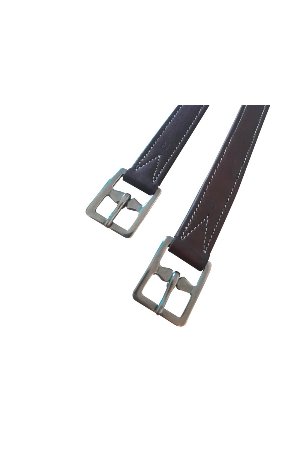 Aciones de estribo en cuero doble