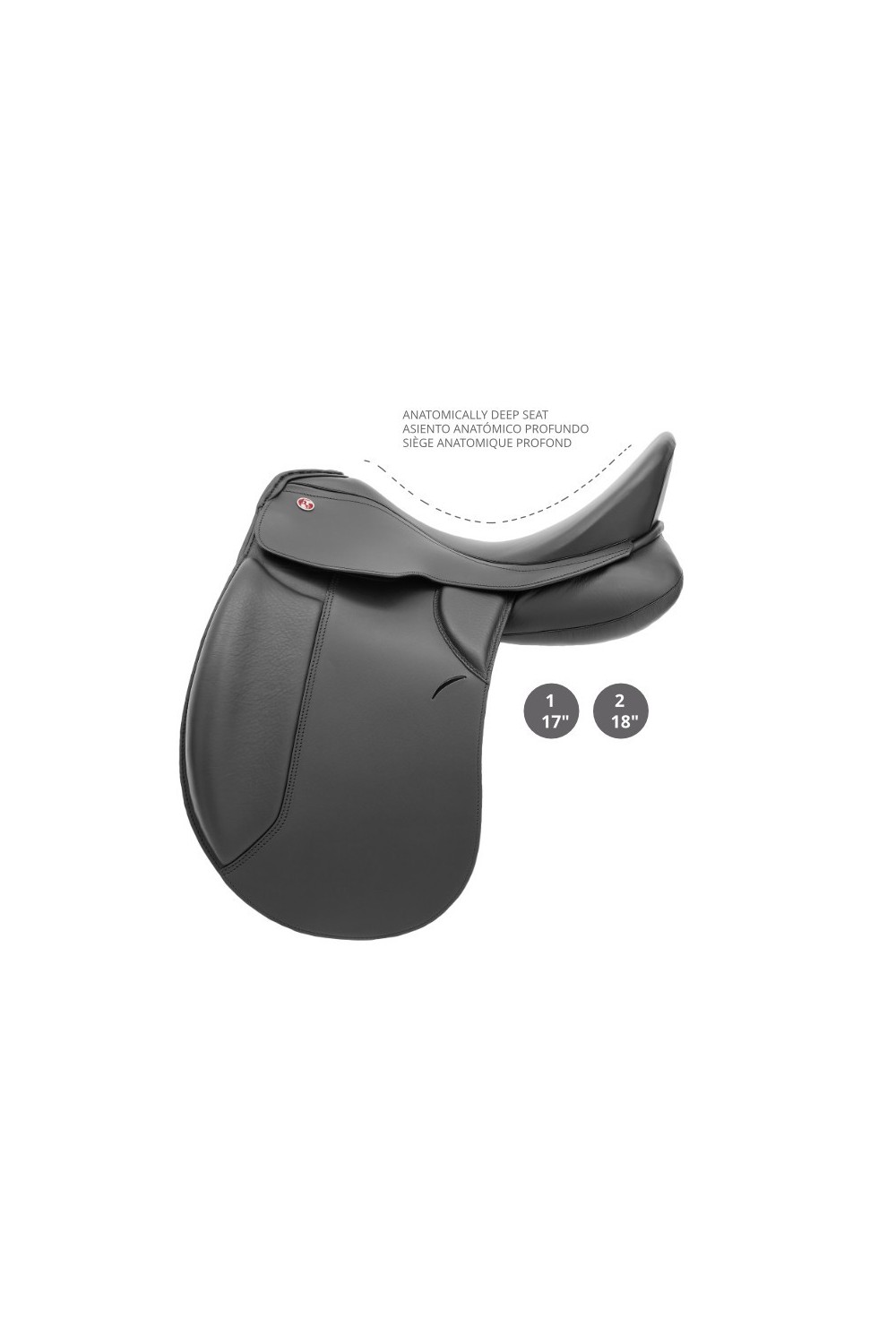 Silla Kieffer de doma Lusitano