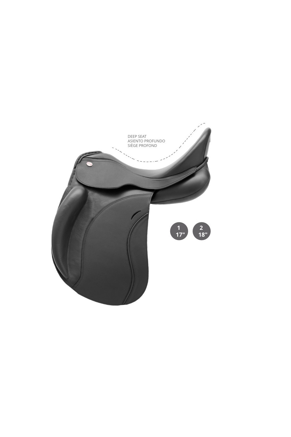 Silla Kieffer de doma Orphee Ultra