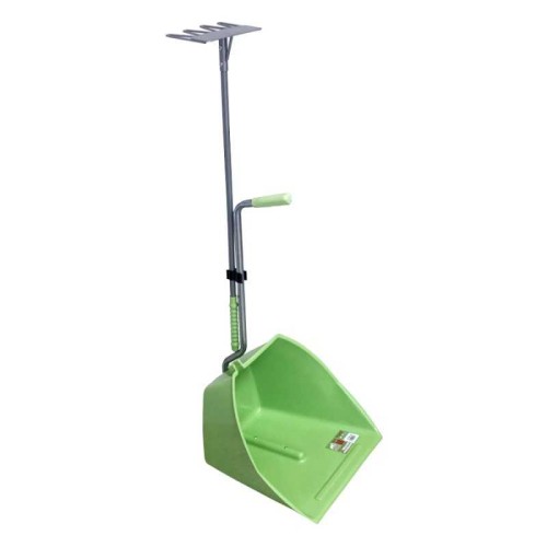 Recogedor de establo grande con rastrillo Red Gorilla 2