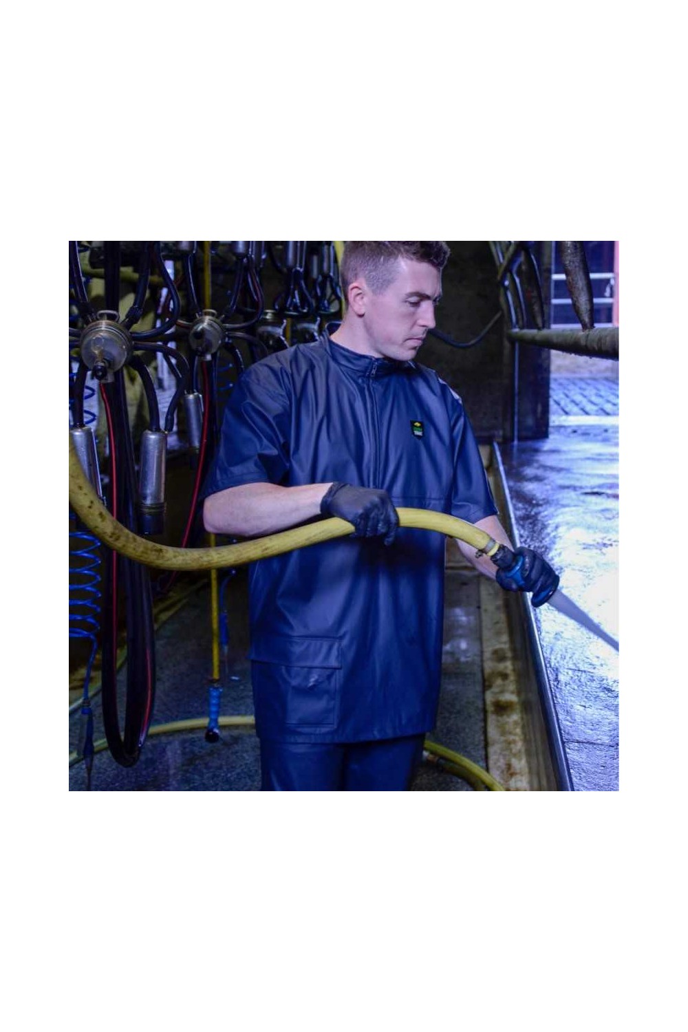 Impermeable Farmtrak manga corta