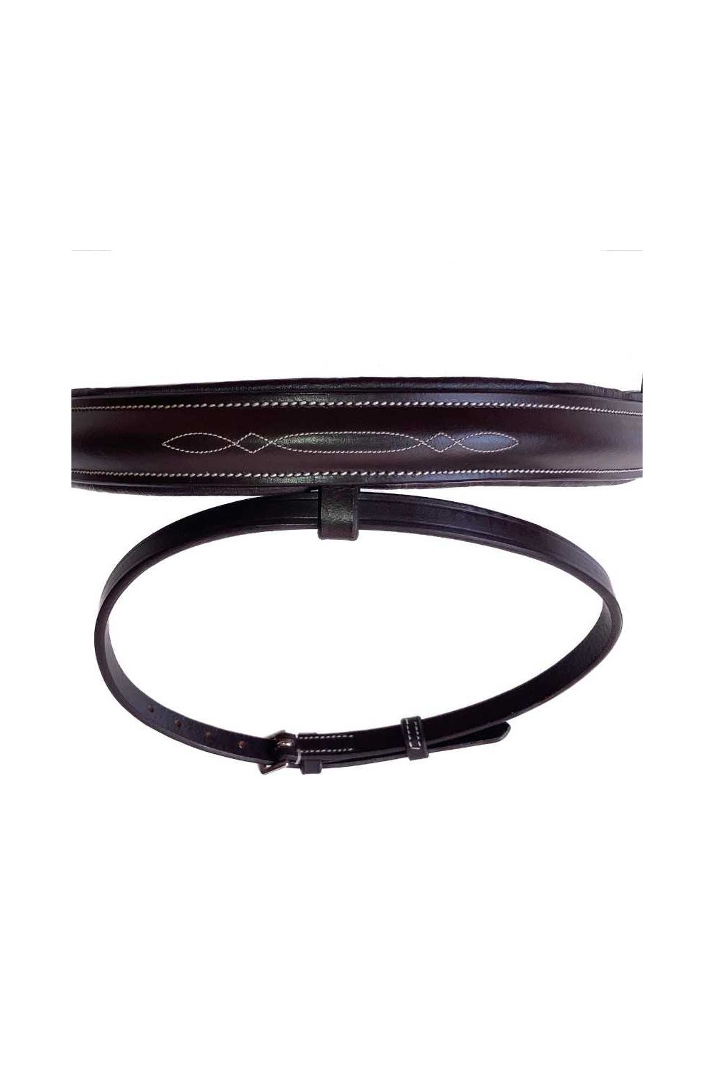 Cabezada para filete con muserola sueca ancha