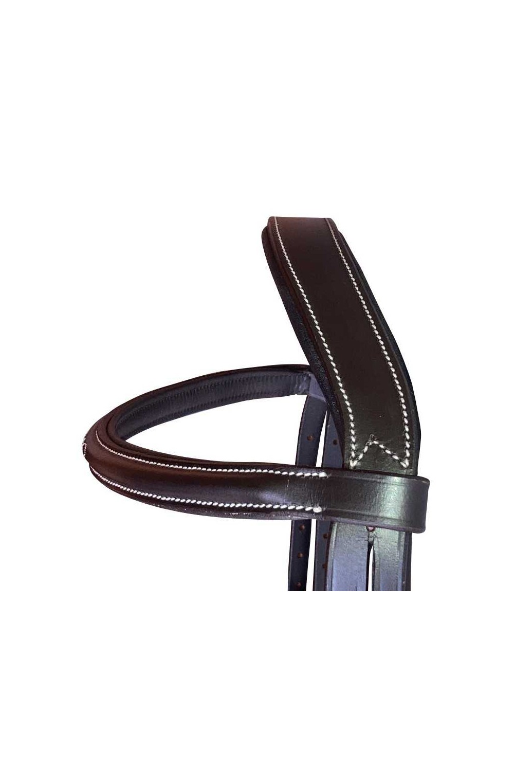 Cabezada para filete con muserola sueca ancha