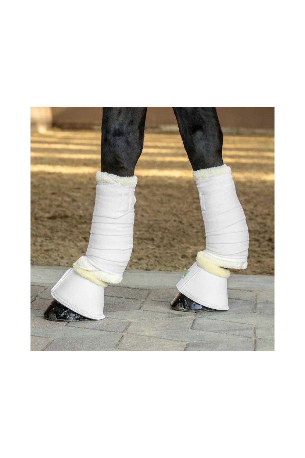 Bajovendas con reborde en borreguillo USG, pack de 2