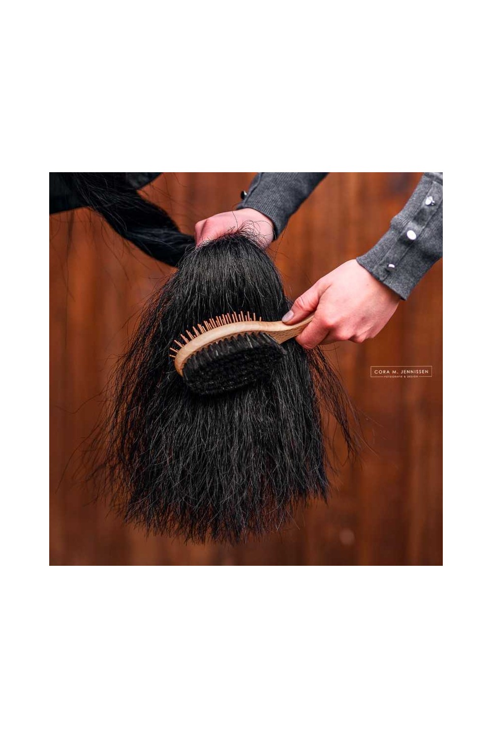 Cepillo doble cola y crines B&E KÃ¤mmLotte