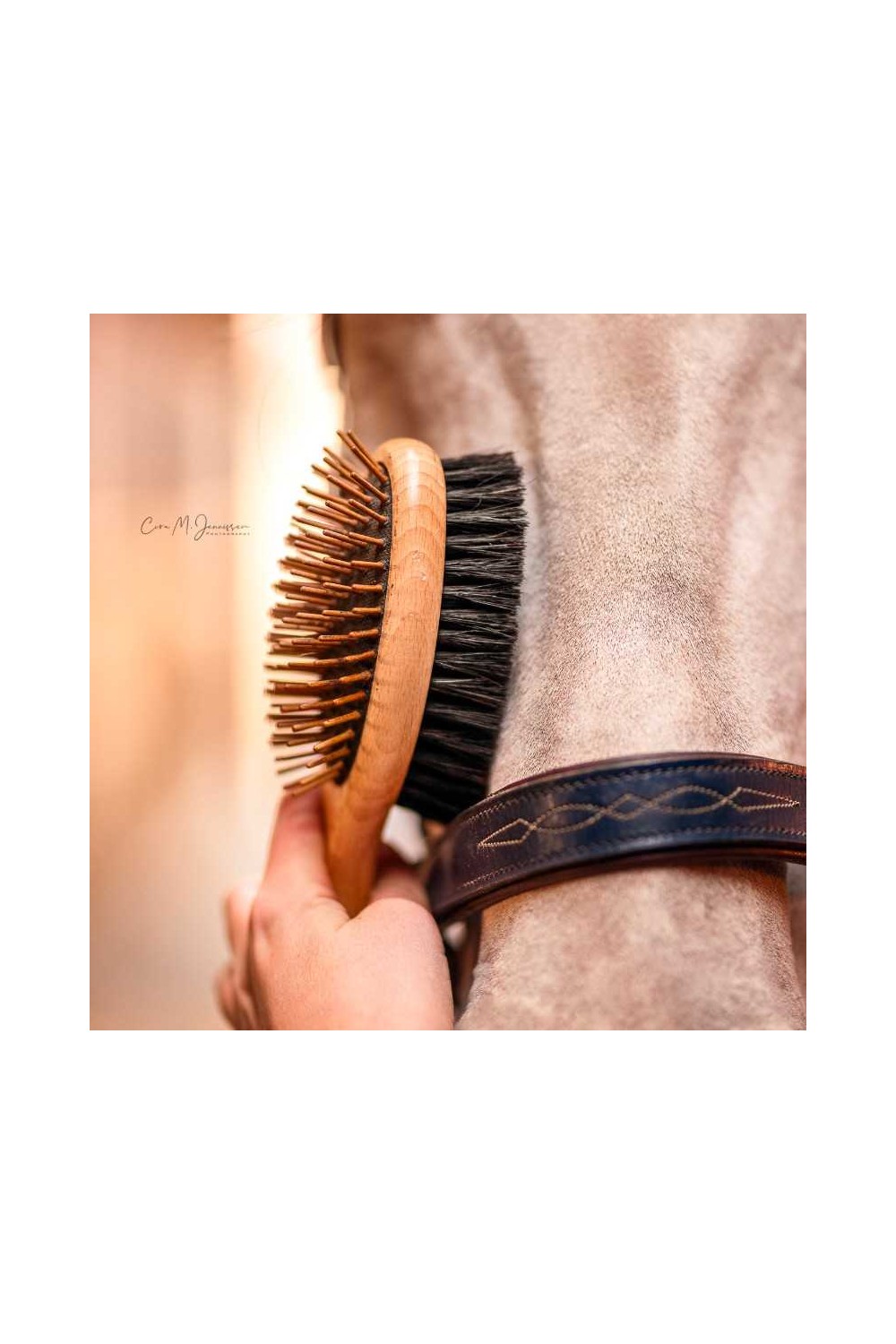 Cepillo doble cola y crines B&E KÃ¤mmLotte