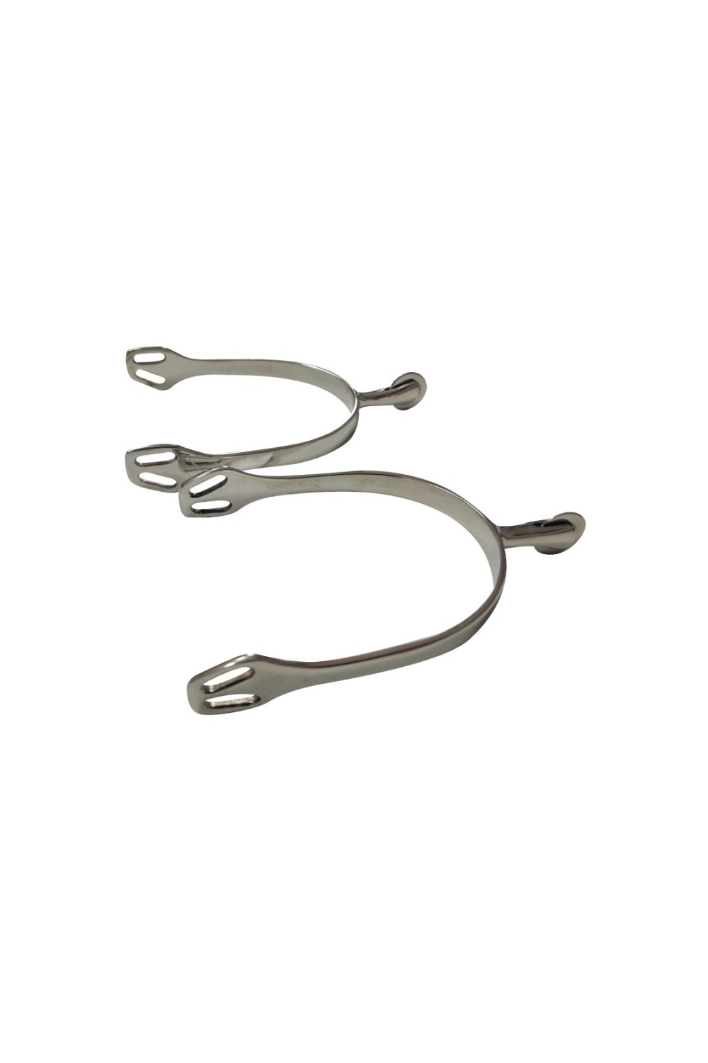 Espuela de acero inoxidable con ruleta