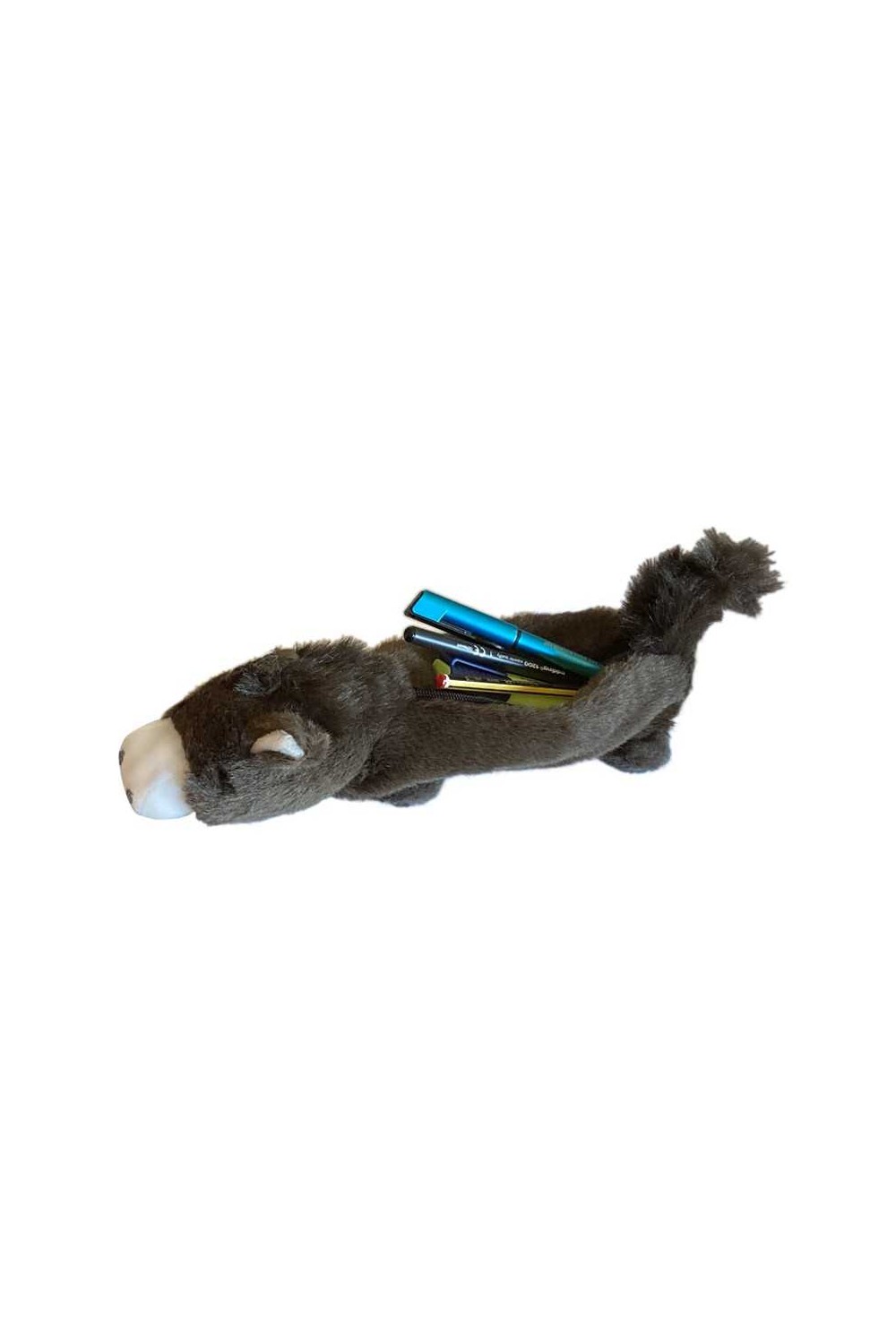 Estuche caballo de peluche