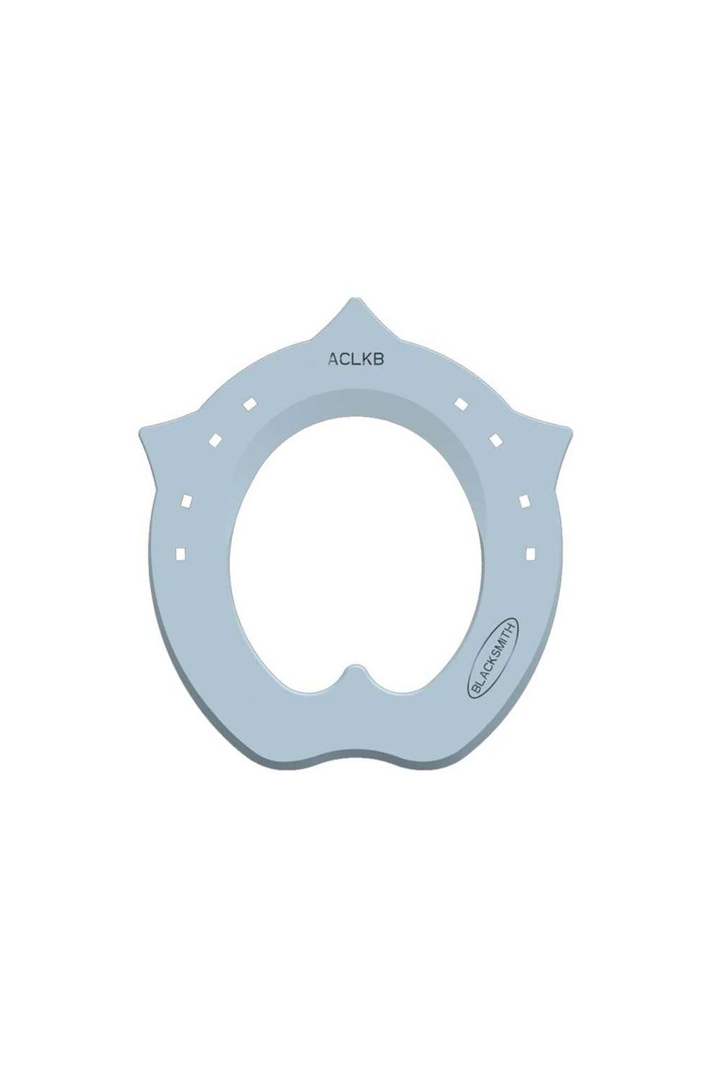 HERRADURA ALUMINIO DE BARRA FEEDBLACK BARSHOE BLACKSMITH (PAR)