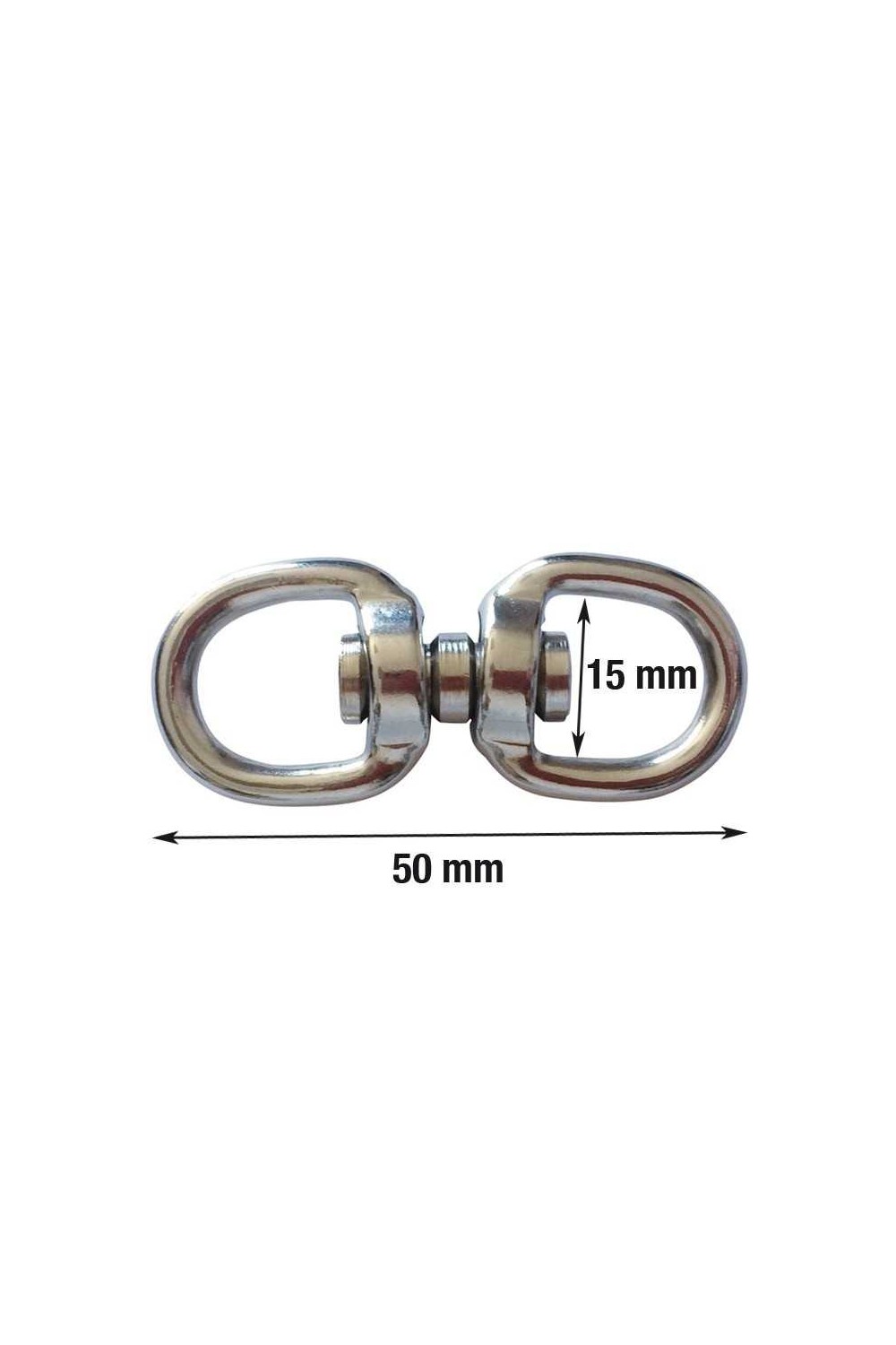 GIRATORIO NIQUELADO PEQUEÃ‘O