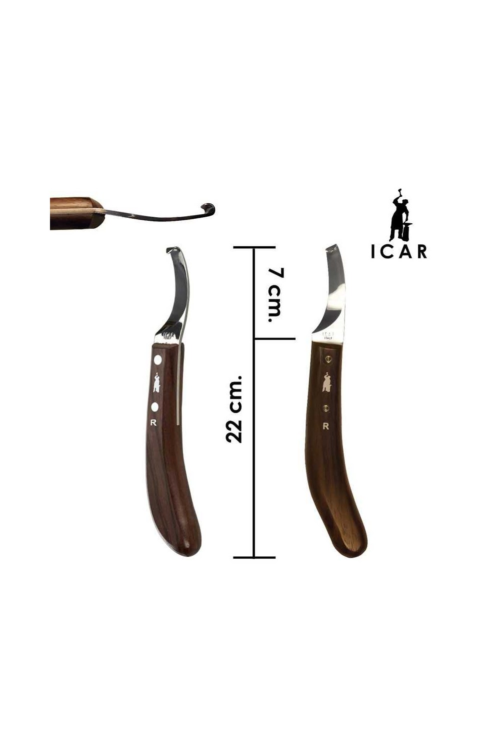 LEGRA ICAR CLASSIC CON CUCHILLA INTERCAMBIABLE