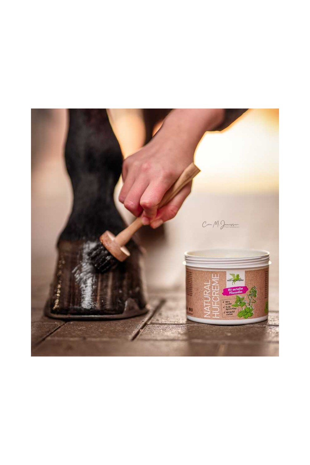 CREMA PARA CASCOS 100% NATURAL AGUACATE-ORÃ‰GANO BENSE & EICKE