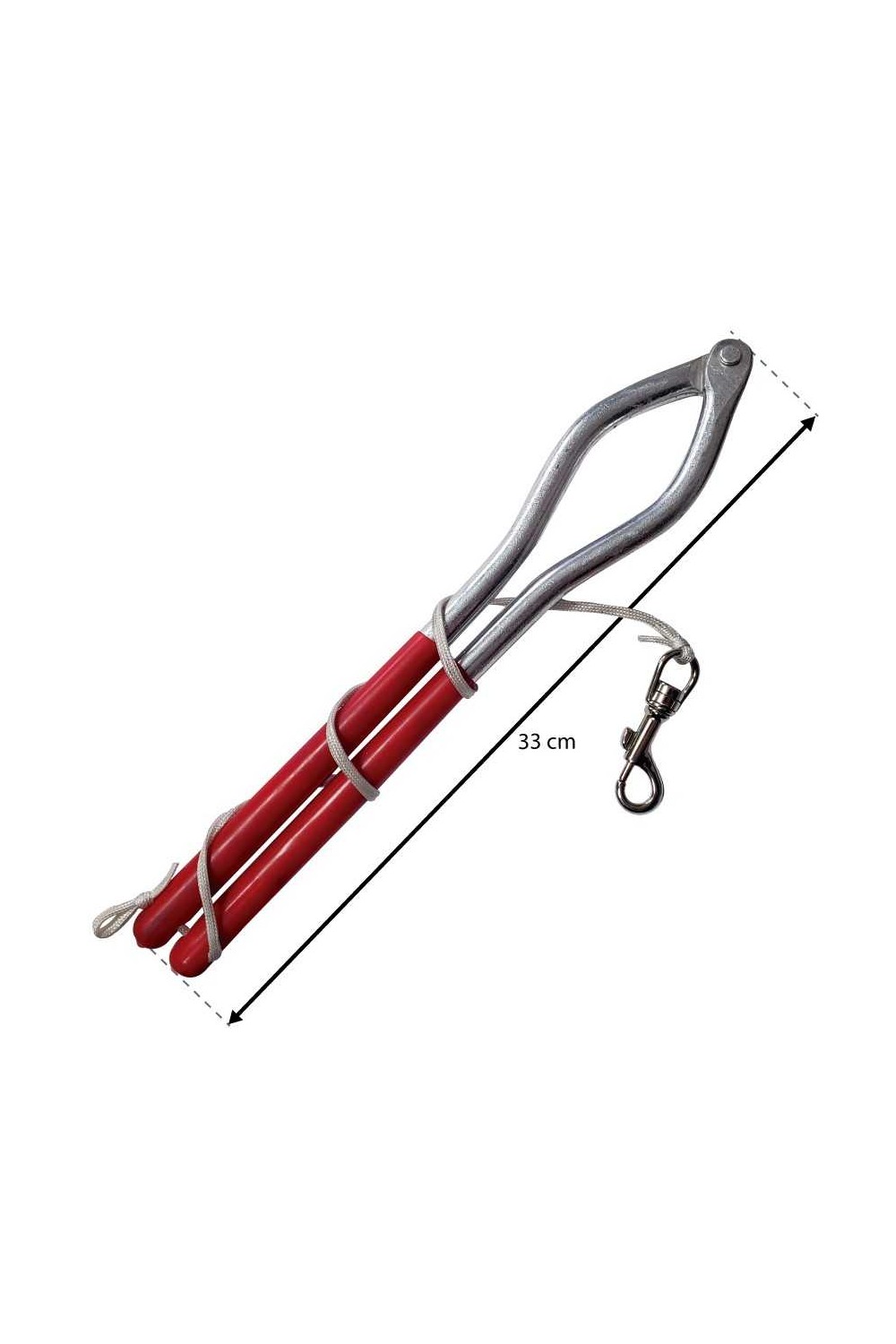 ACIAL DE ALUMINIO CON MOSQUETÃ“N