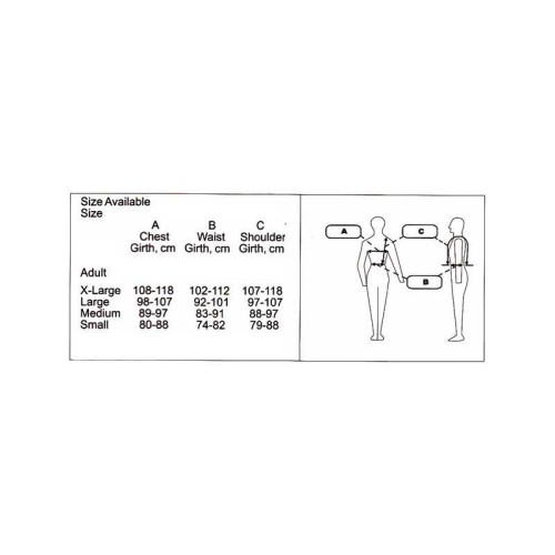 CHALECO PROTECTOR TATTINI ADULTO CREMALLERA 2