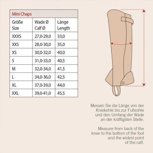 POLAINA KIEFFER FUELLE CON CREMALLERA 2