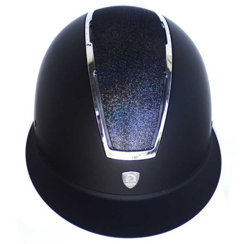 CASCO TATTINI VISERA ANCHA PLACA BRILLANTE 2