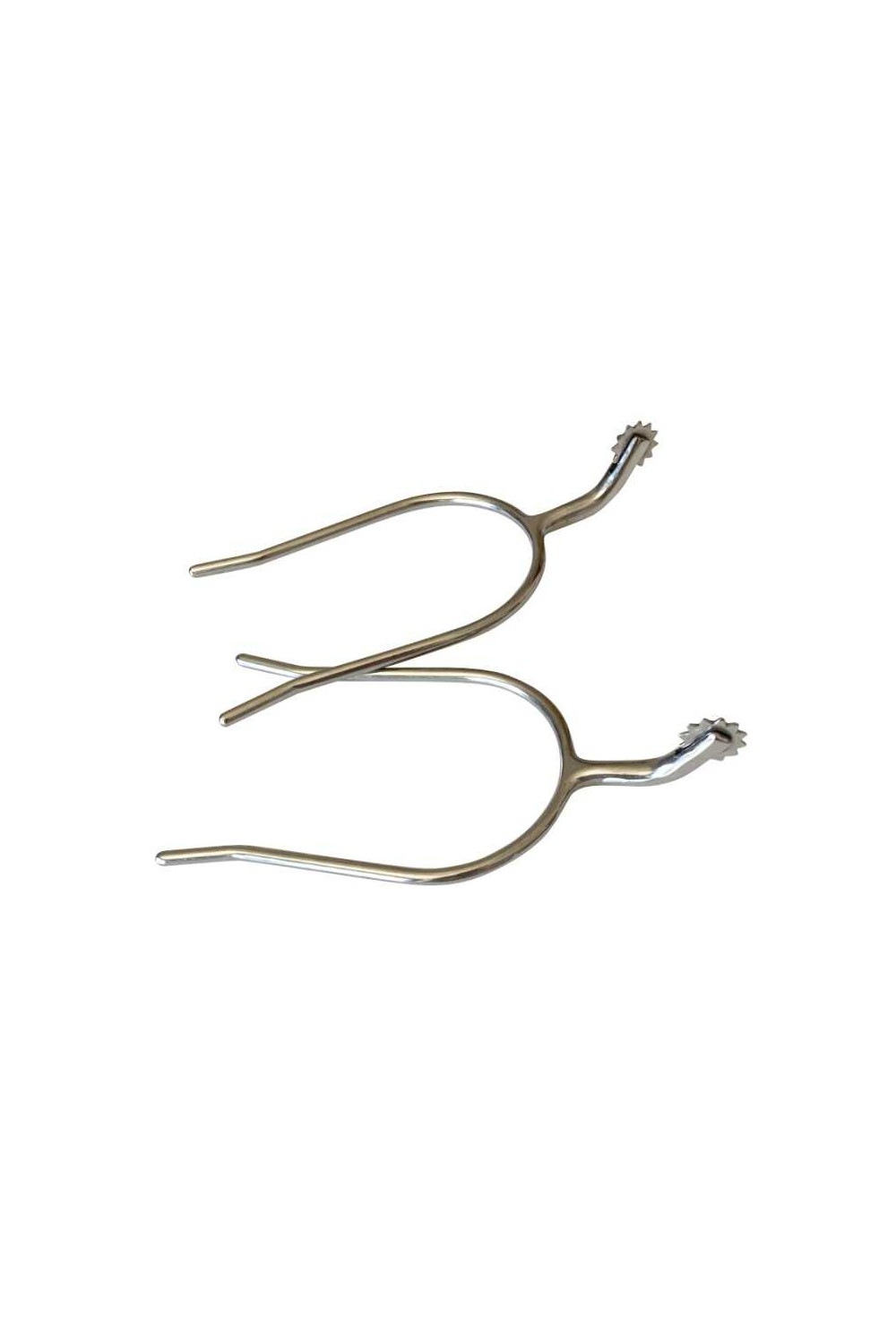 ESPUELÃN DE REJONEO CURVO CON ESTRELLA INOX