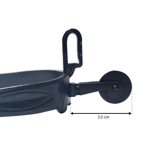 ESPUELA VAQUERA PAVONADA GALLO CORTO RECTO 2