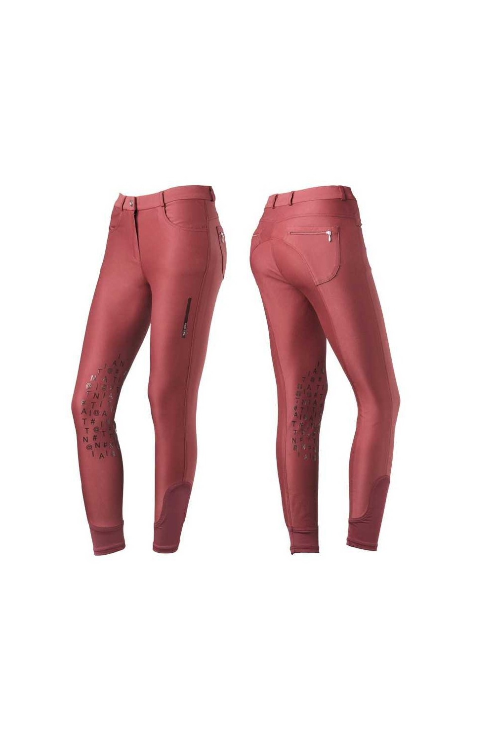 PANTALON TATTINI DE MUJER AMARANTO