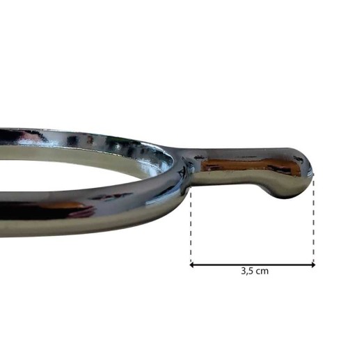 ESPUELA NIQUELADA CON CORREAS PRESENTADA EN BLÃSTER 2