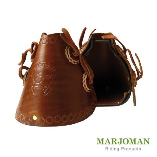 ESTRIBO DE METAL CON PROTECCIÃ“N DE CUERO PASO ANCHO 2