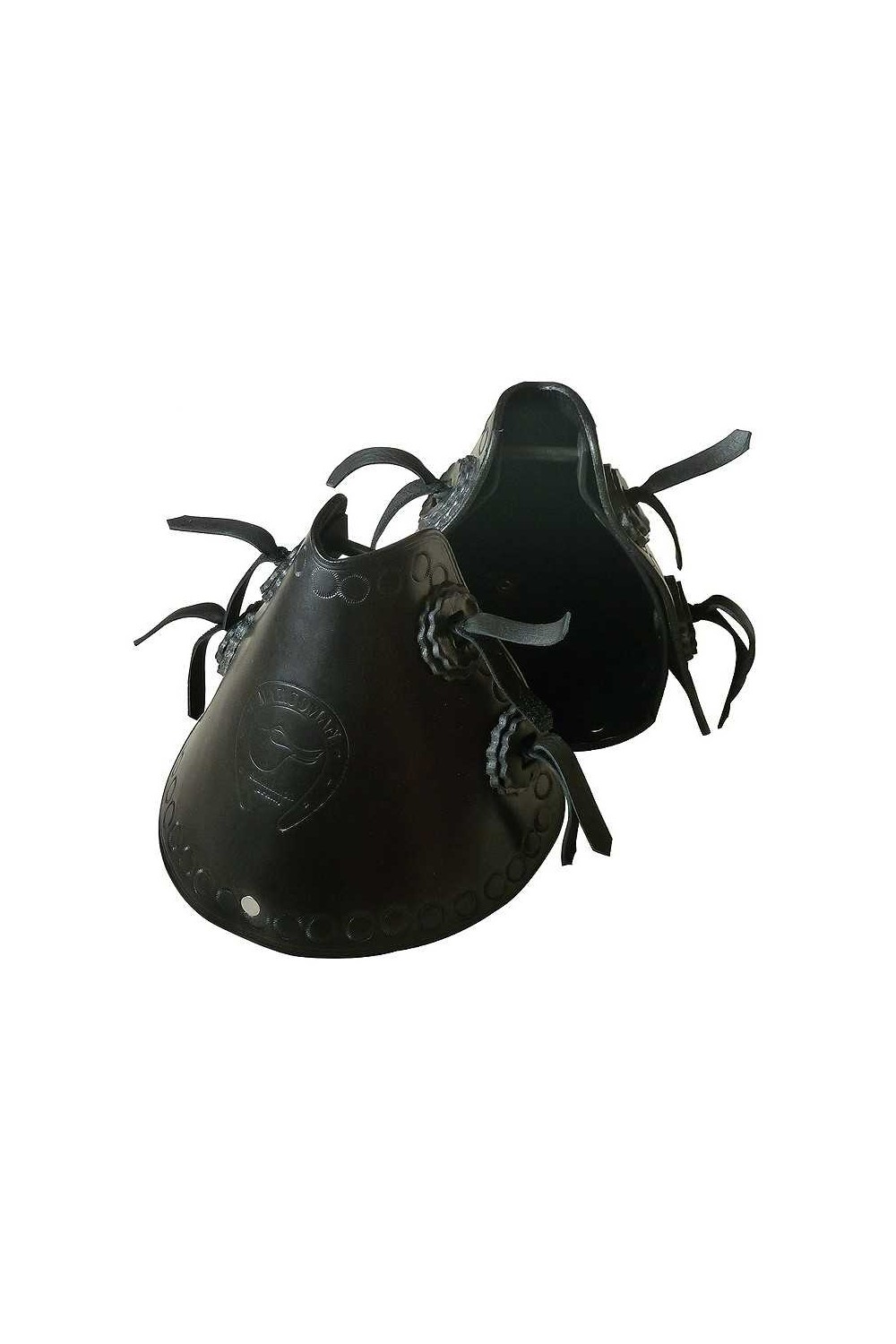 ESTRIBO DE METAL CON PROTECCIÃ“N DE CUERO PASO ESTRECHO