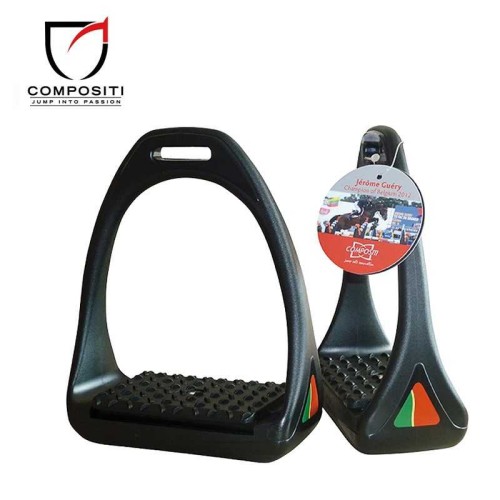 ESTRIBO COMPOSITI REFLEX CON BANDERA 2