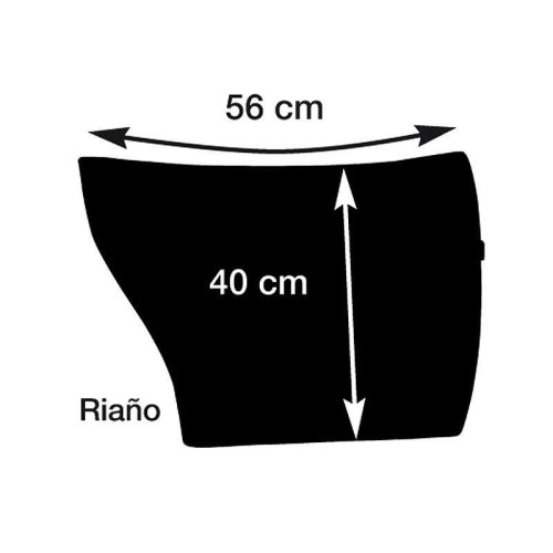 SUDADERO MARJOMAN DE LONA ALISTADA PARA SILLA RIAÃ‘O 2