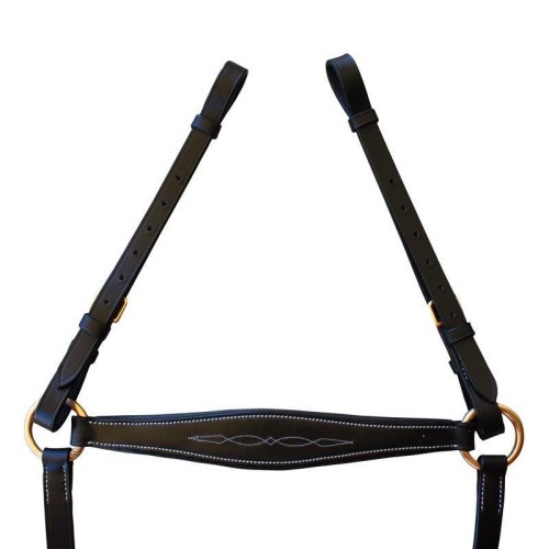 PECHOPETRAL DECORADO CON PUENTE Y TIJERILLA 2